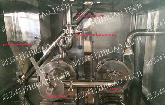 low temperature liquid nitrogen cryogenic freeze pulverizer machine